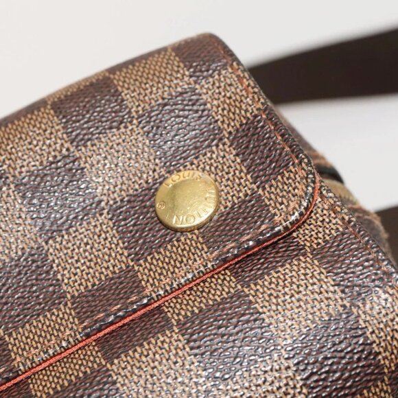 LOUIS VUITTON Damier Ebene Naviglio Shoulder Bag N45255 LV Auth BA4424 - Picture 12 of 16